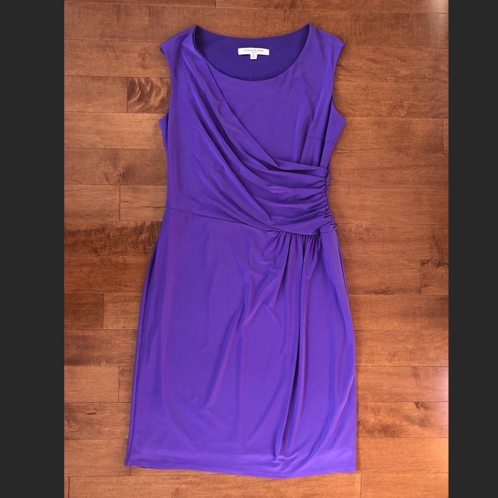 Evan Picone Purple Dress